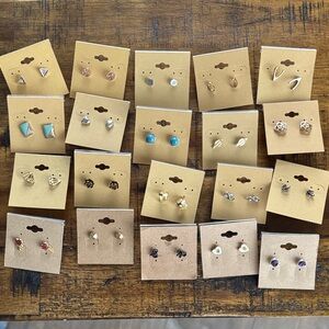 Bundle of 20 pairs of Earrings NEW